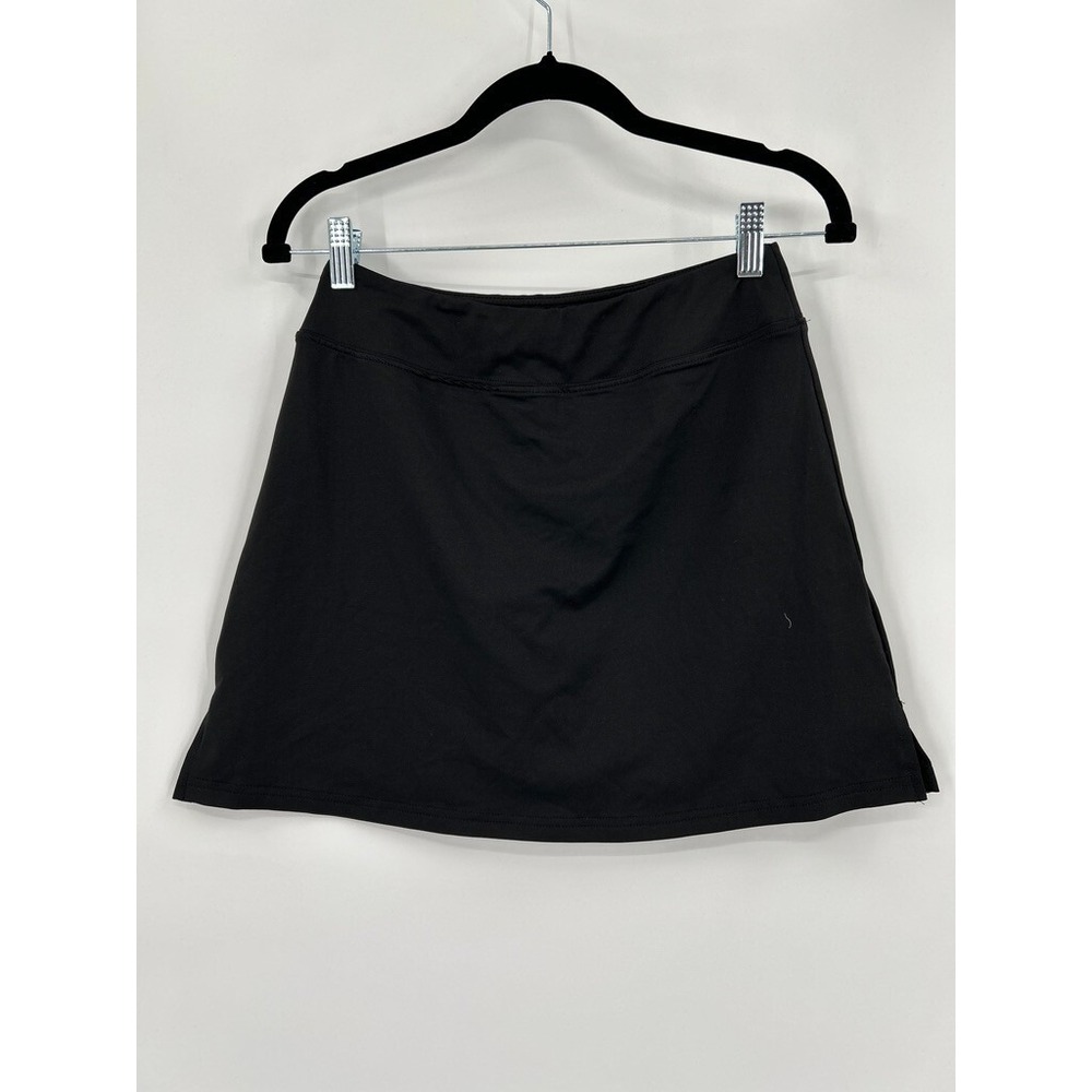 Ekouaer Womens‎ Size S Black Active Performance Skort Tennis Golf Athleisure